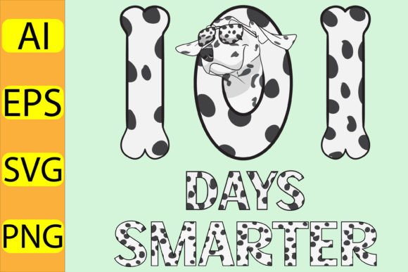 101 Days of School Dalmatian Dog: A Unique Design for the Trendy Generation