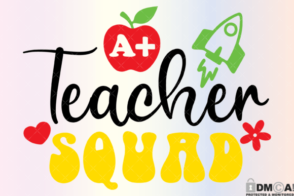 A Teacher Squad SVG PNG: Creative Uses for Educators and Designers