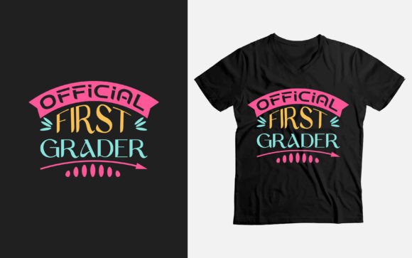 Discover the Kids Official First Grader, Girl 1st Grade Back To School Shirt: A Creative Must-Have for Every Dad