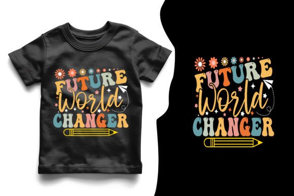 Future World Change Colorful Kids Shirt: A Back-to-School Must-Have
