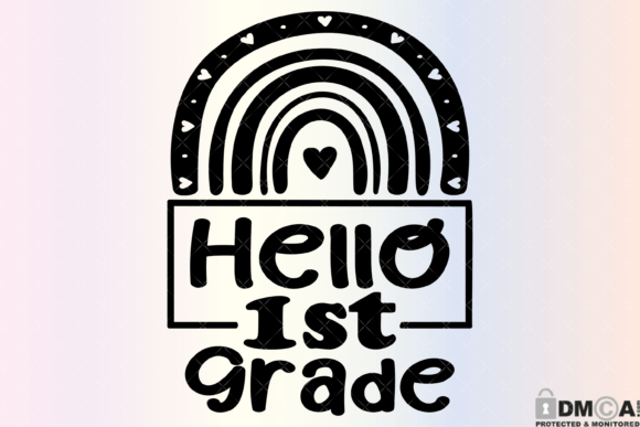 Hello First Grade Svg PNG: A Versatile Digital Asset for Creative Projects