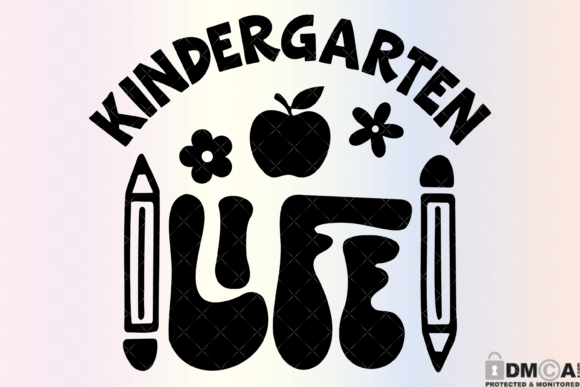 Kindergarten Life Svg PNG