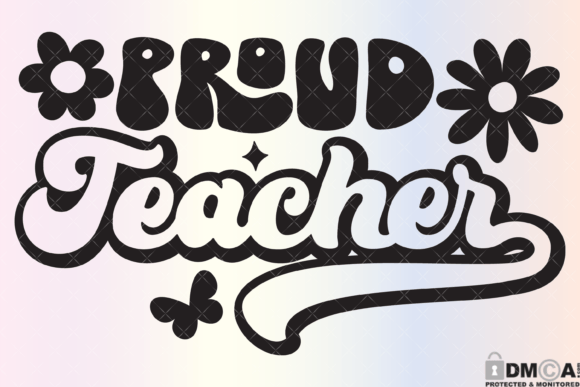 Proud Teacher Svg PNG for Creative Projects