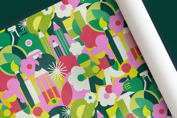 Seamless Pattern for Kids
