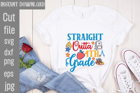Straight Outta 4th Grade SVG Cut File: A Beginner’s Guide to Using It Right
