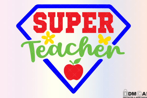 Super Teacher Svg PNG: A Versatile Digital Asset for Creative Projects