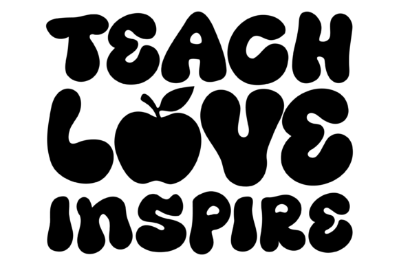 Teach Love Inspire Svg PNG: A Creative Resource for Designers and Entrepreneurs
