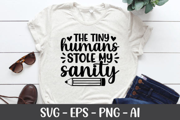 The Tiny Humans Stole My Sanity SVG
